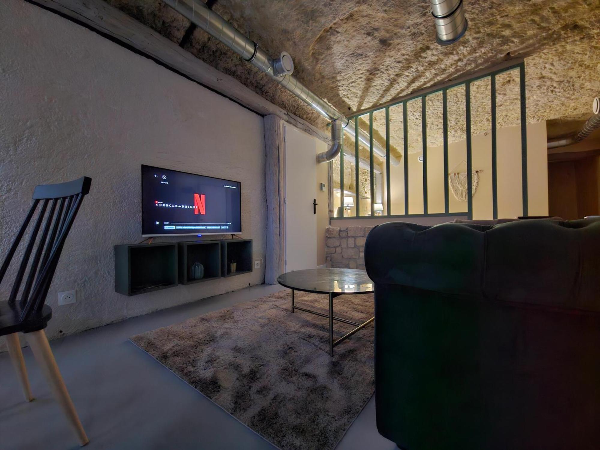 The Sweet Cave Apartment Saint-Etienne-de-Chigny Exterior photo